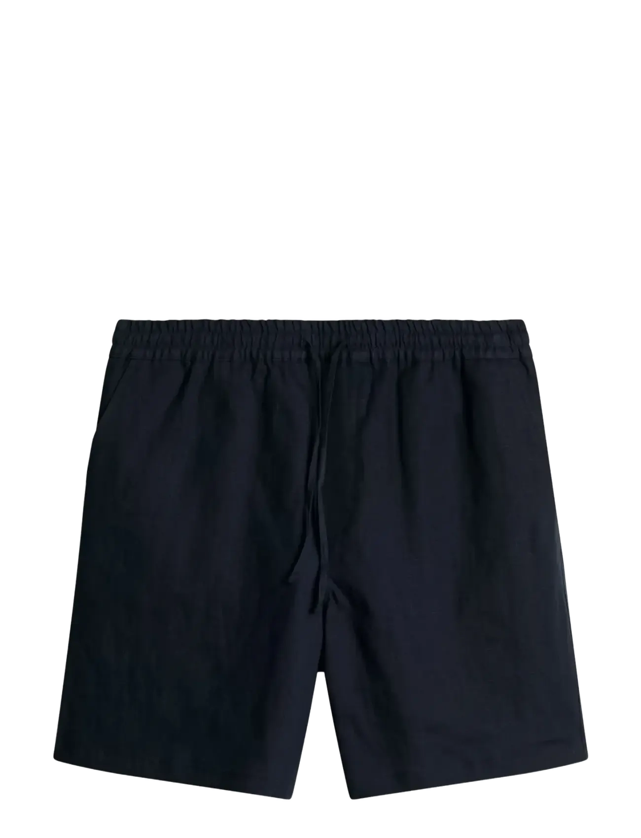 J. Lindeberg Joff Linen Shorts, 46, Navy, Shorts > Linen Shorts, Herre