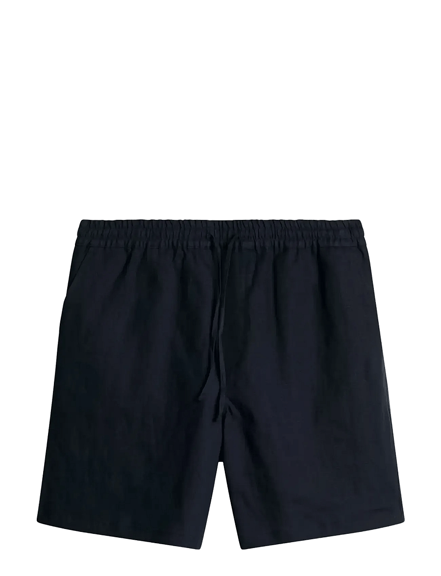 J. Lindeberg - Joff Linen Shorts - szorty lniane - jl navy - 0