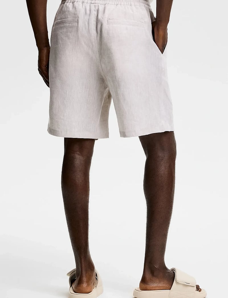J. Lindeberg - Joff Linen Shorts - hørshorts - moonbeam - 2