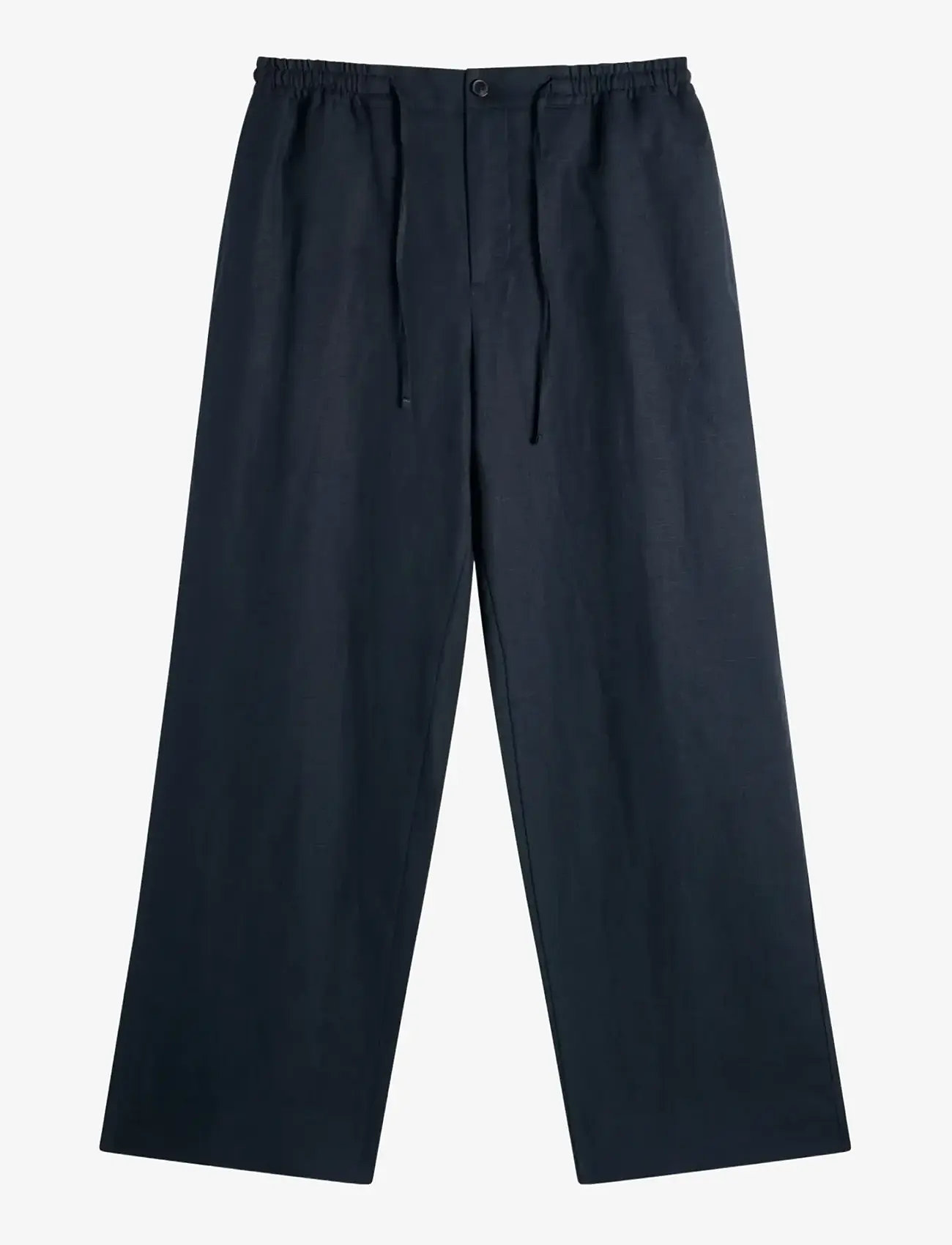J. Lindeberg - Noah Drape Linen Pants - linased püksid - jl navy - 1