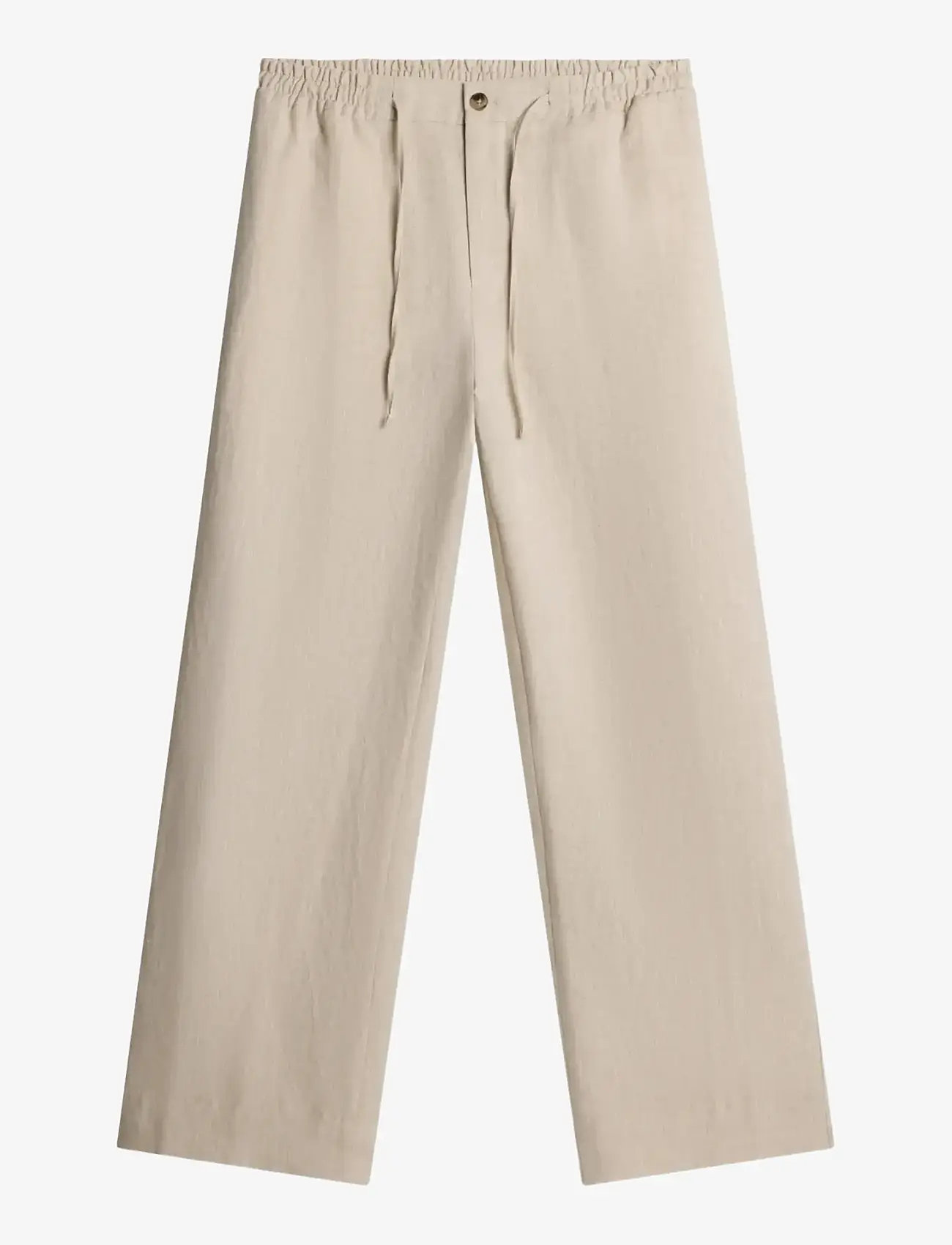 J. Lindeberg - Noah Drape Linen Pants - linased püksid - moonbeam - 1