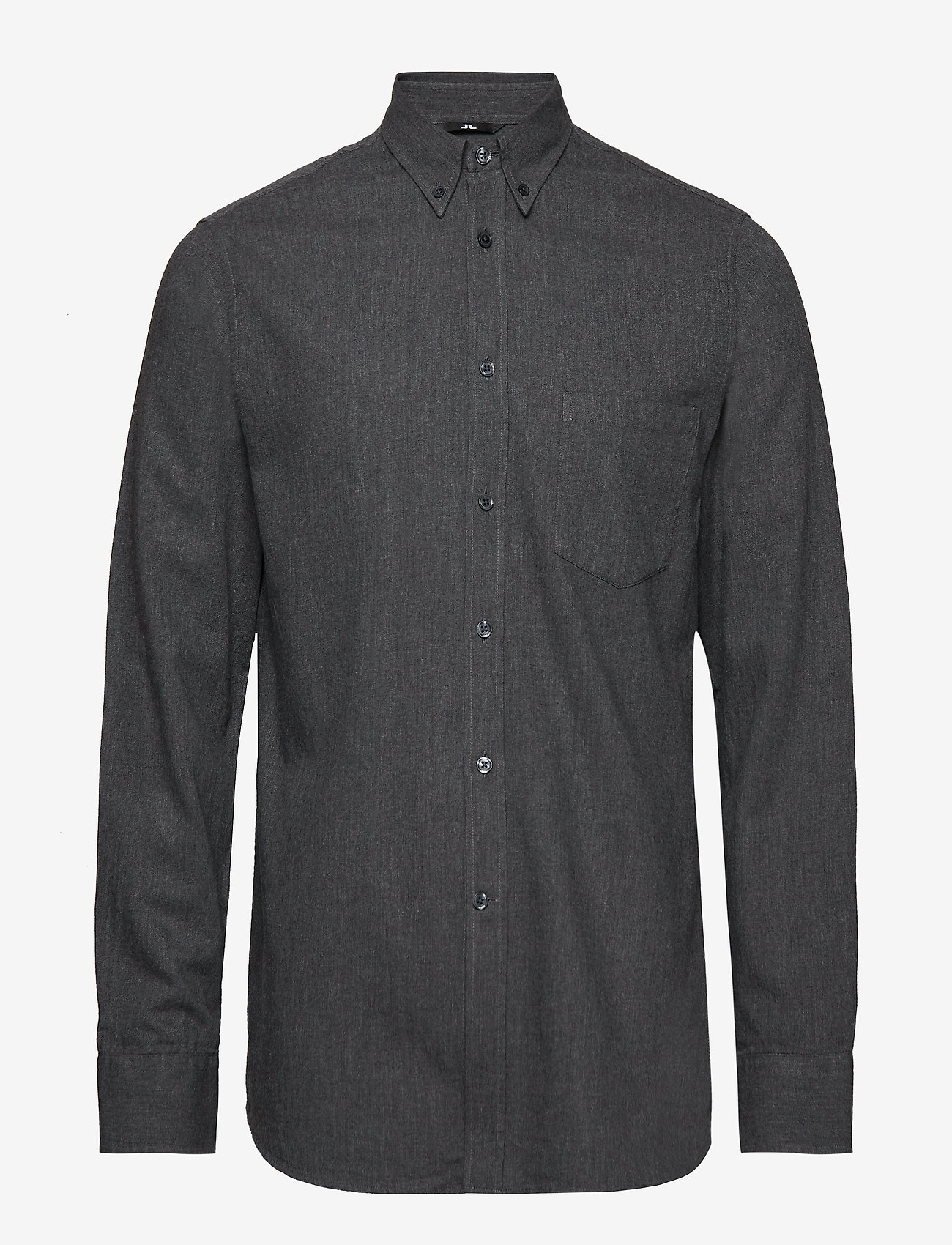 J. Lindeberg - Daniel-Light Flannel - dark grey - 0