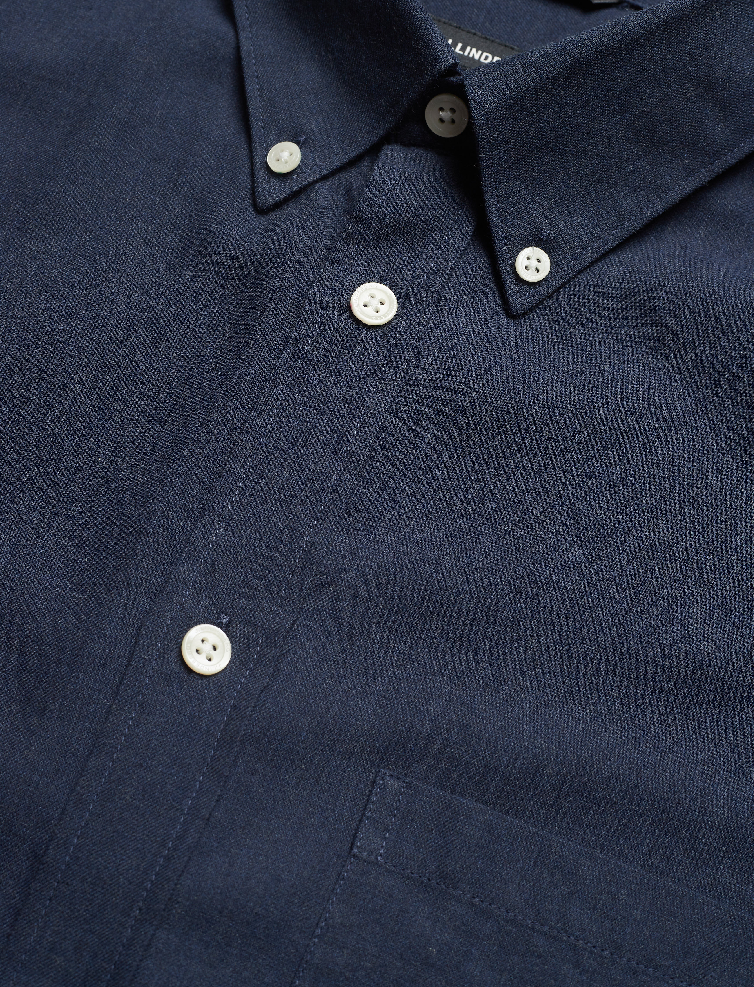 J. Lindeberg - Daniel-Light Flannel - jl navy - 3