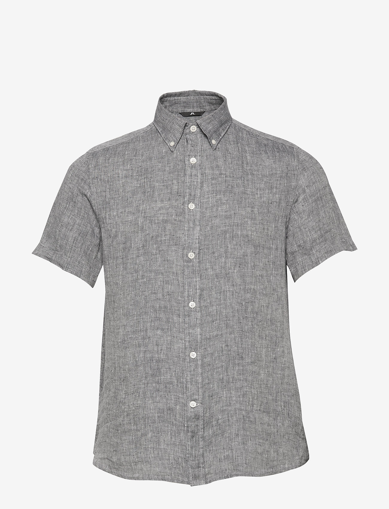 J. Lindeberg - Daniel SS-Linen Melange - jl navy - 0