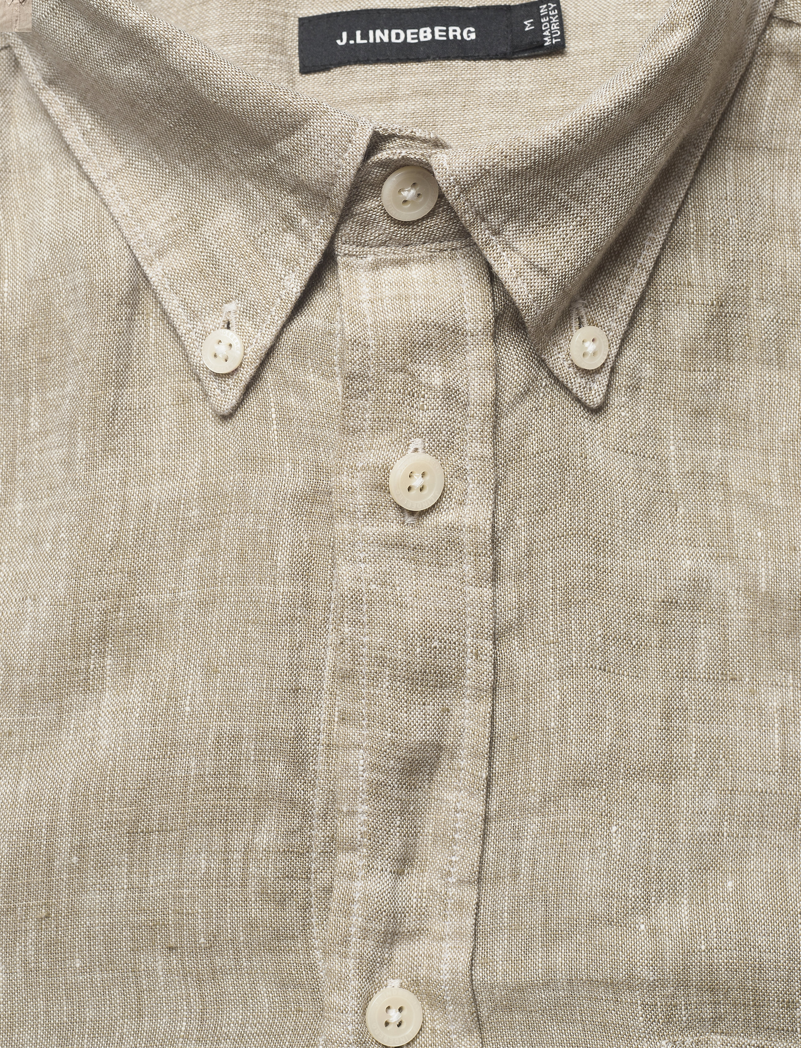J. Lindeberg - Daniel BD-Linen Melange - burro - 2