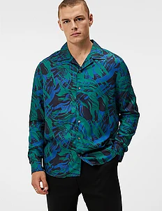 Playa Printed Tencel Shirt, J. Lindeberg