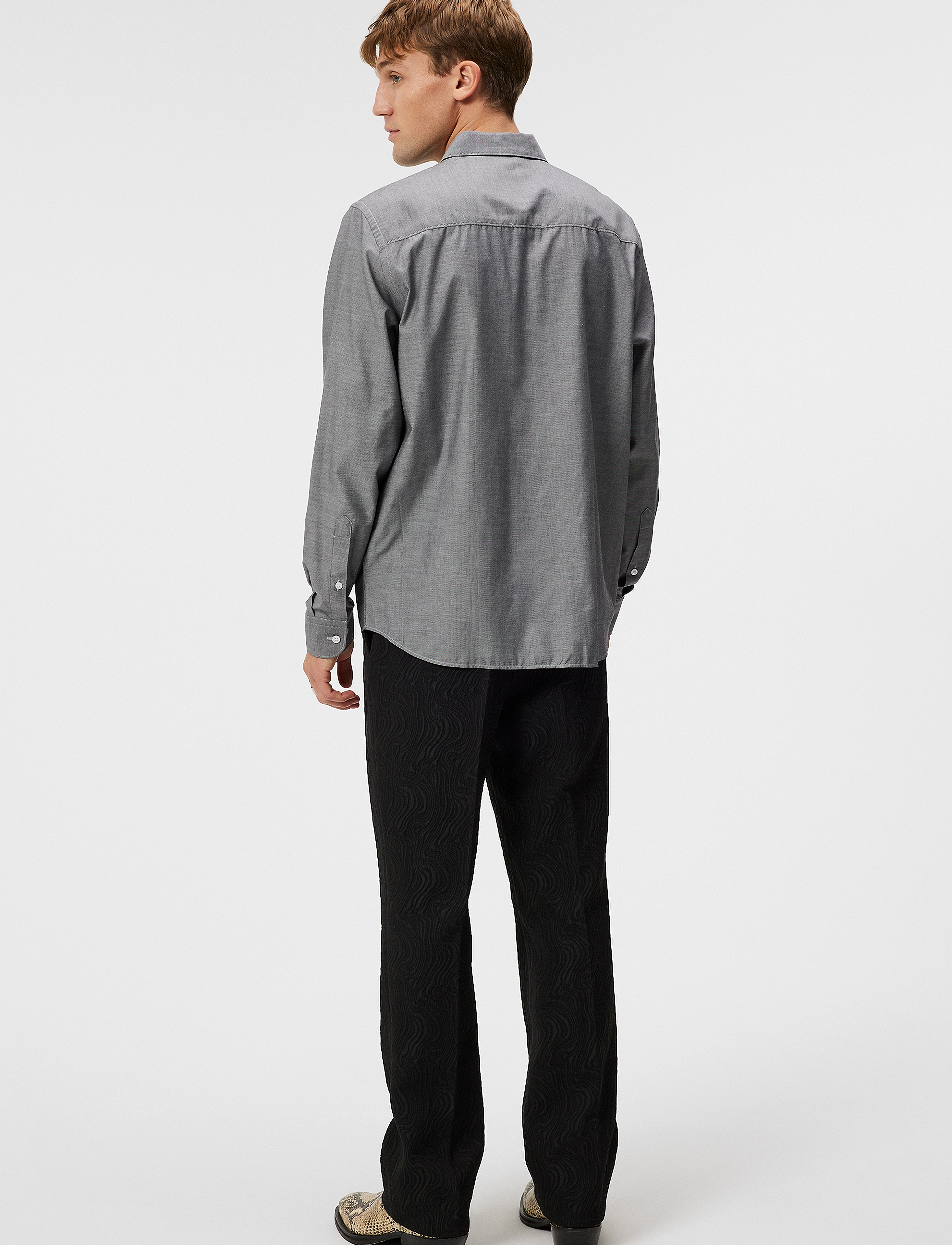 J. Lindeberg - Reg Coolmax Shirt - black - 3