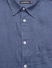 J. Lindeberg - Reg LS Clean Linen Shirt - basic-hemden - bijou blue - 7