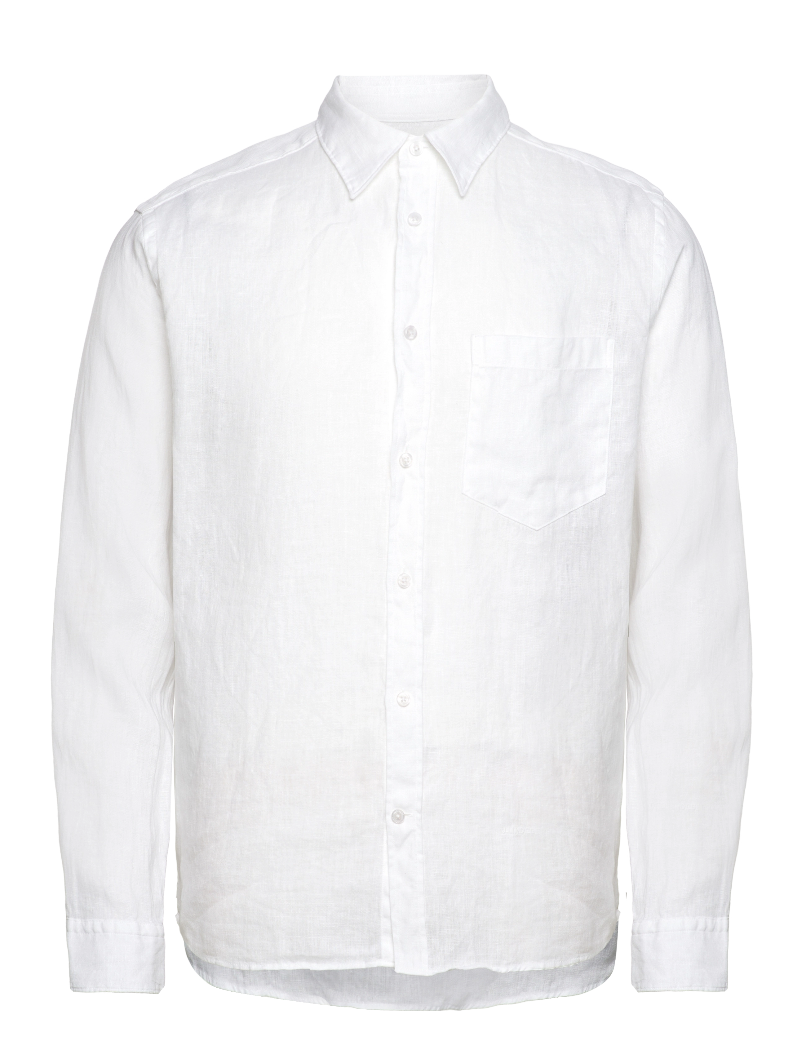 J. Lindeberg - Reg LS Clean Linen Shirt - white - 1