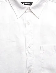 J. Lindeberg - Reg LS Clean Linen Shirt - podstawowe koszulki - white - 7
