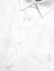 J. Lindeberg - Reg LS Clean Linen Shirt - peruskauluspaidat - white - 8