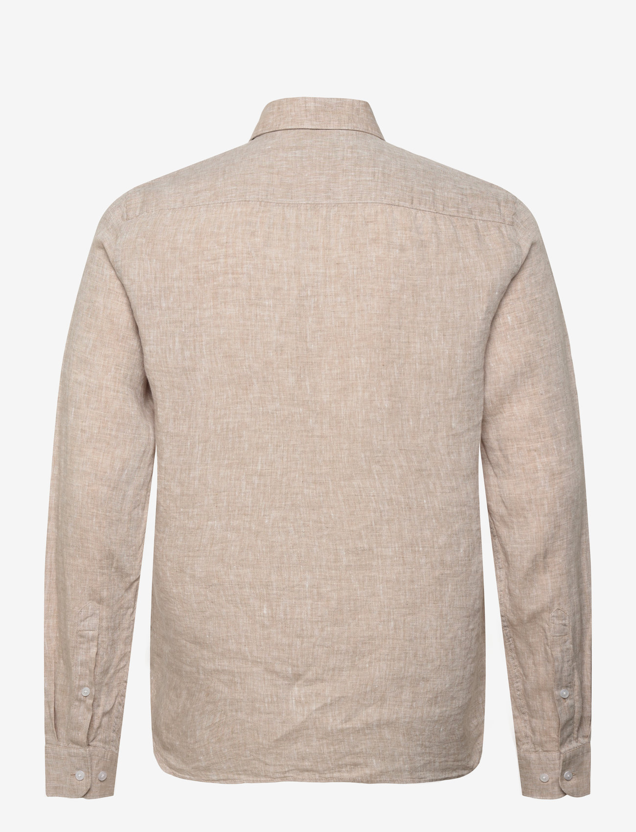J. Lindeberg - Slim LS Linen Melange Shirt - leinenhemden - batique khaki - 2