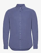 Slim LS Comfort Tencel Shirt - BIJOU BLUE
