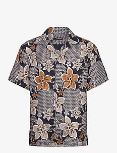Elio Linen Island Floral Shirt, J. Lindeberg