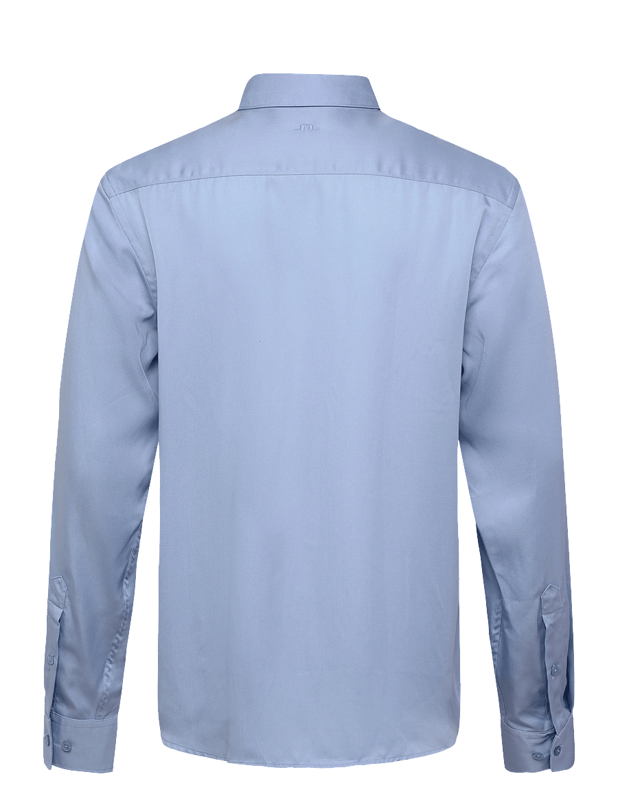 J. Lindeberg - Slim LS Comfort Tencel Shirt - casual skjorter - rain washed - 2