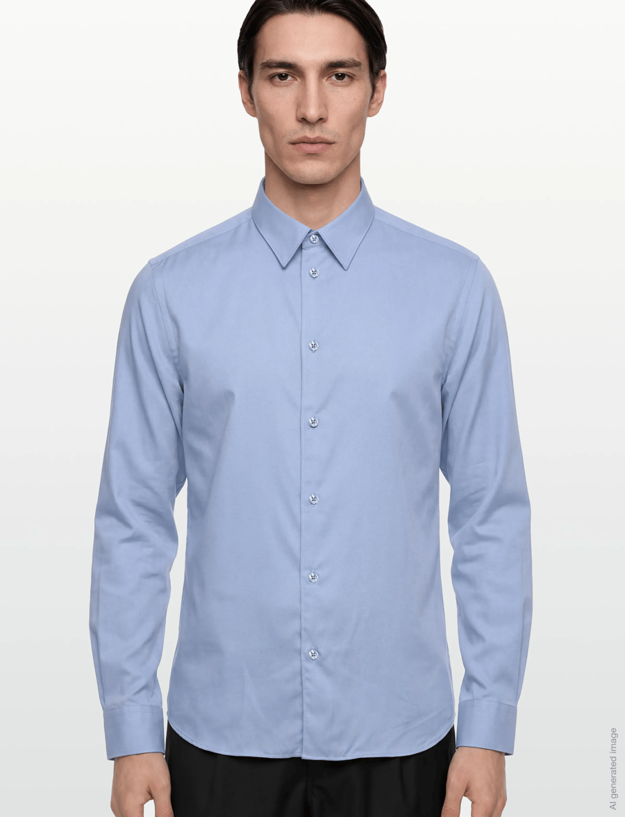 J. Lindeberg - Slim LS Comfort Tencel Shirt - casual skjorter - rain washed - 3