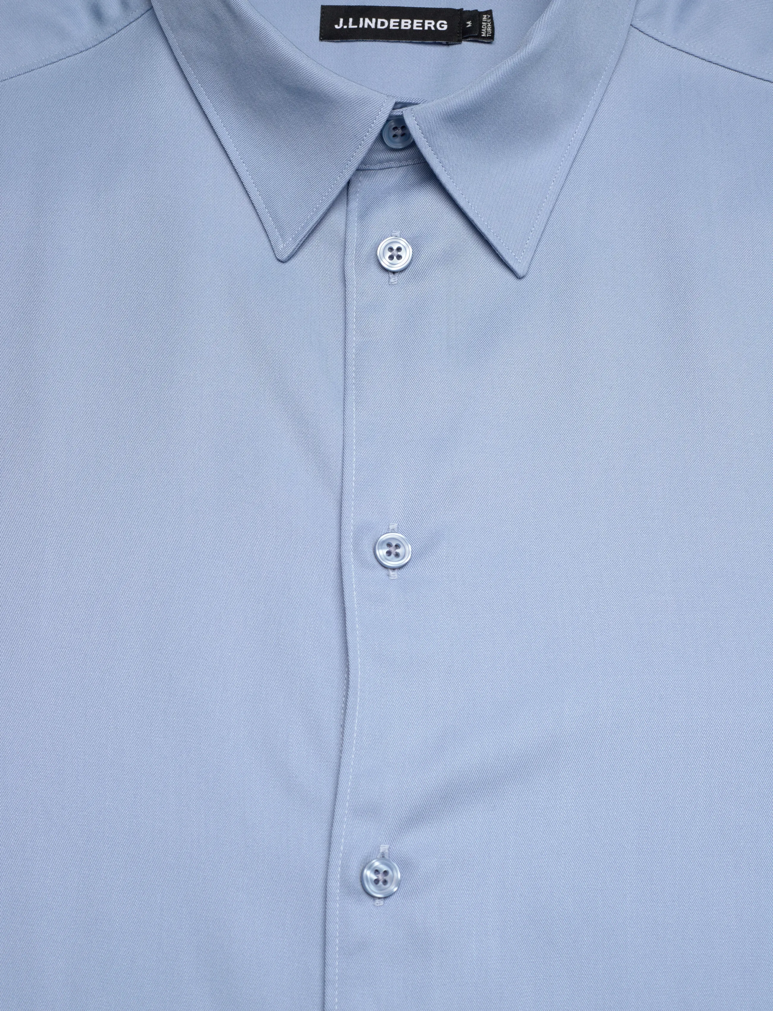 J. Lindeberg - Slim LS Comfort Tencel Shirt - casual skjorter - rain washed - 5