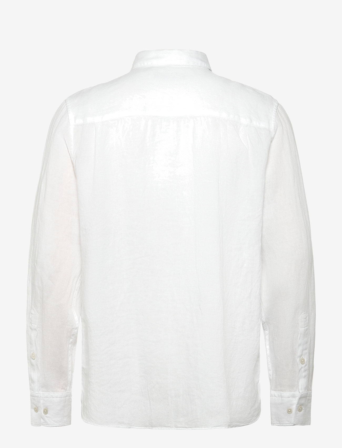 J. Lindeberg - Reg LS Clean Linen Shirt - linneskjortor - white - 2