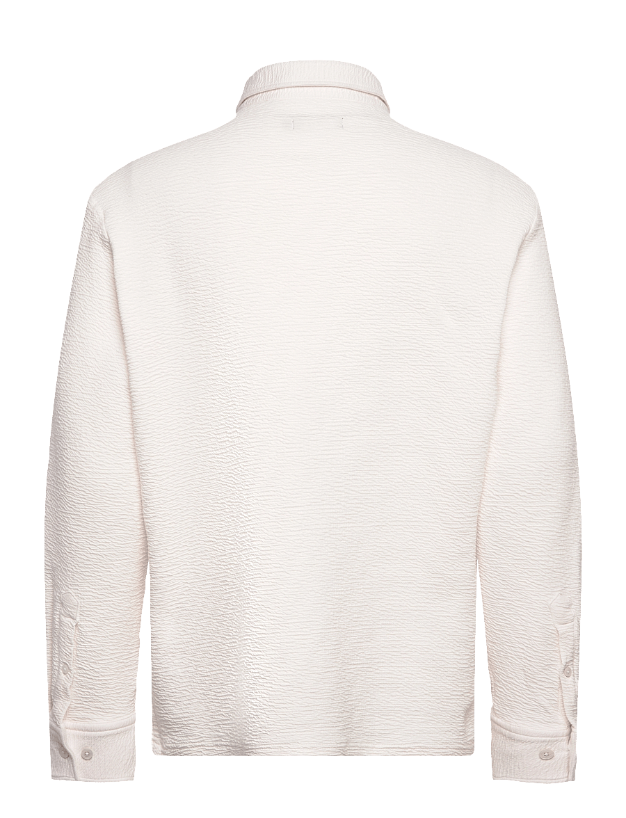 J. Lindeberg - Reg LS Crinkle Jersey Shirt - casual hemden - cloud white - 2