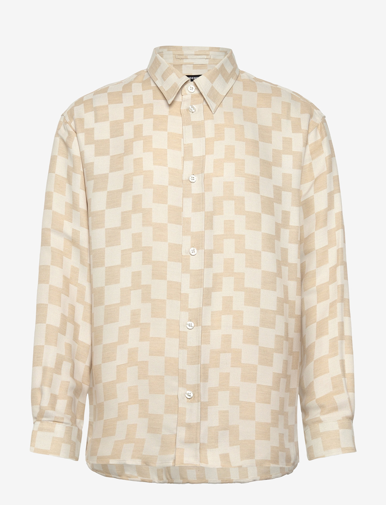 J. Lindeberg - Howard Jacquard Shirt - hemden mit muster - moonbeam - 1