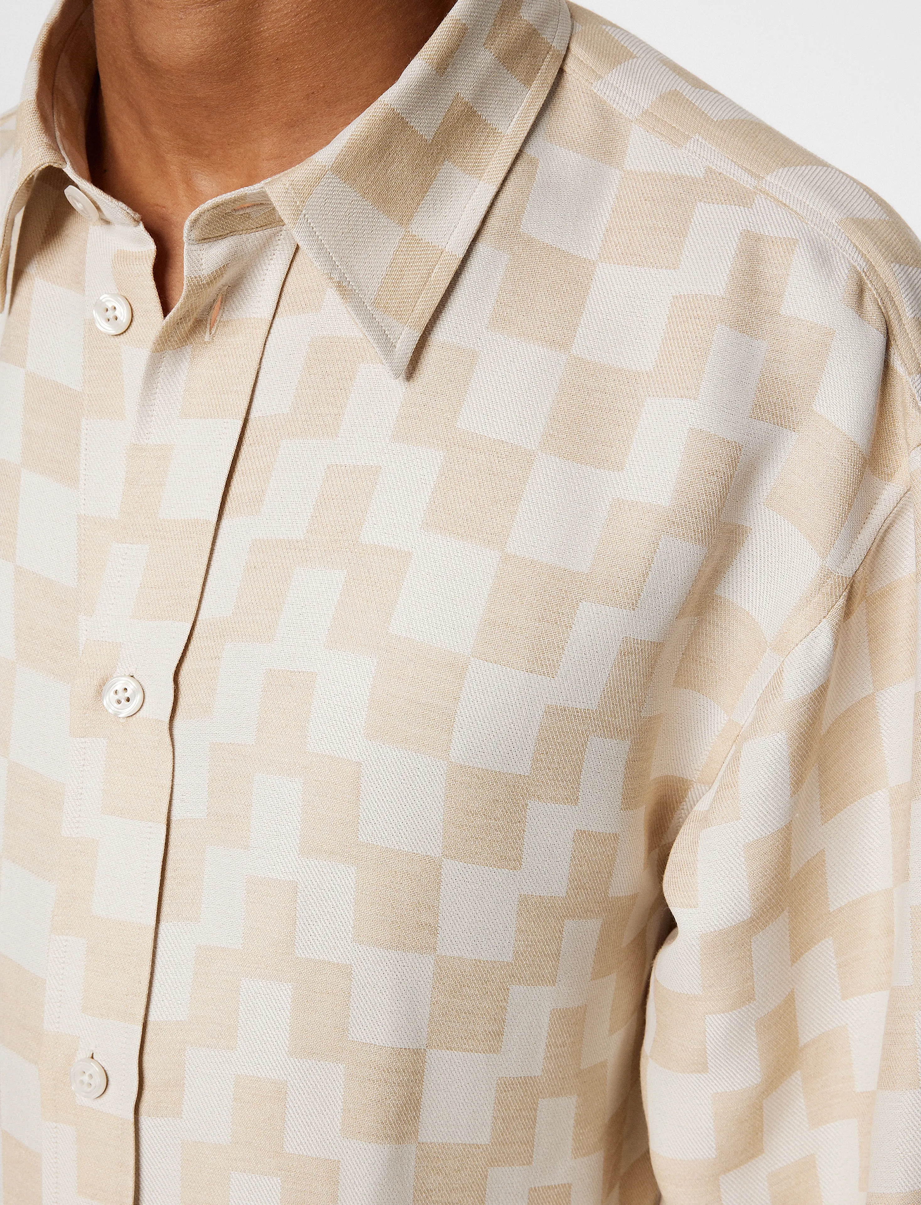 J. Lindeberg Howard Jacquard Shirt skjortor & blusar herr – bild 6