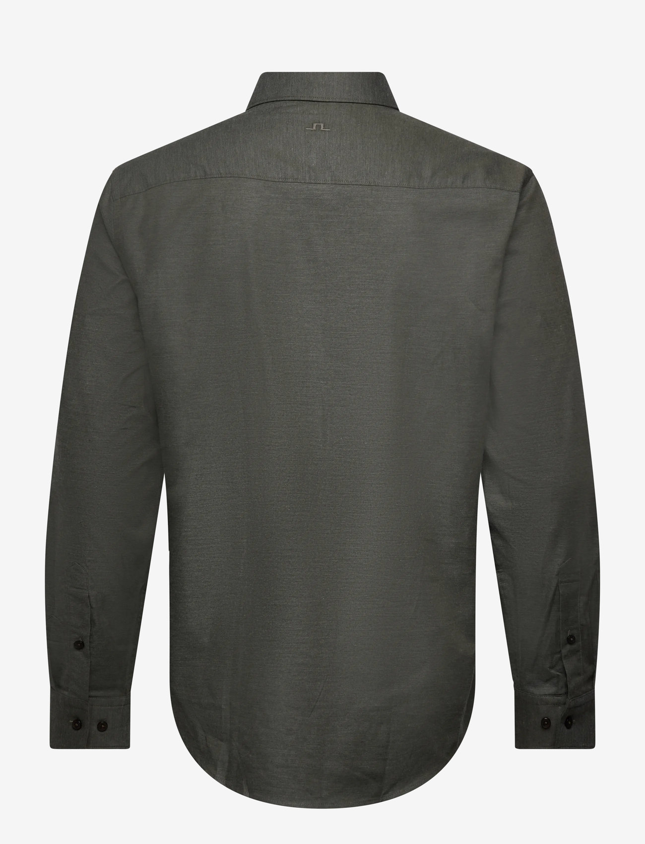 J. Lindeberg - Slim Light Flannel Shirt - basic-hemden - forest green melange - 2