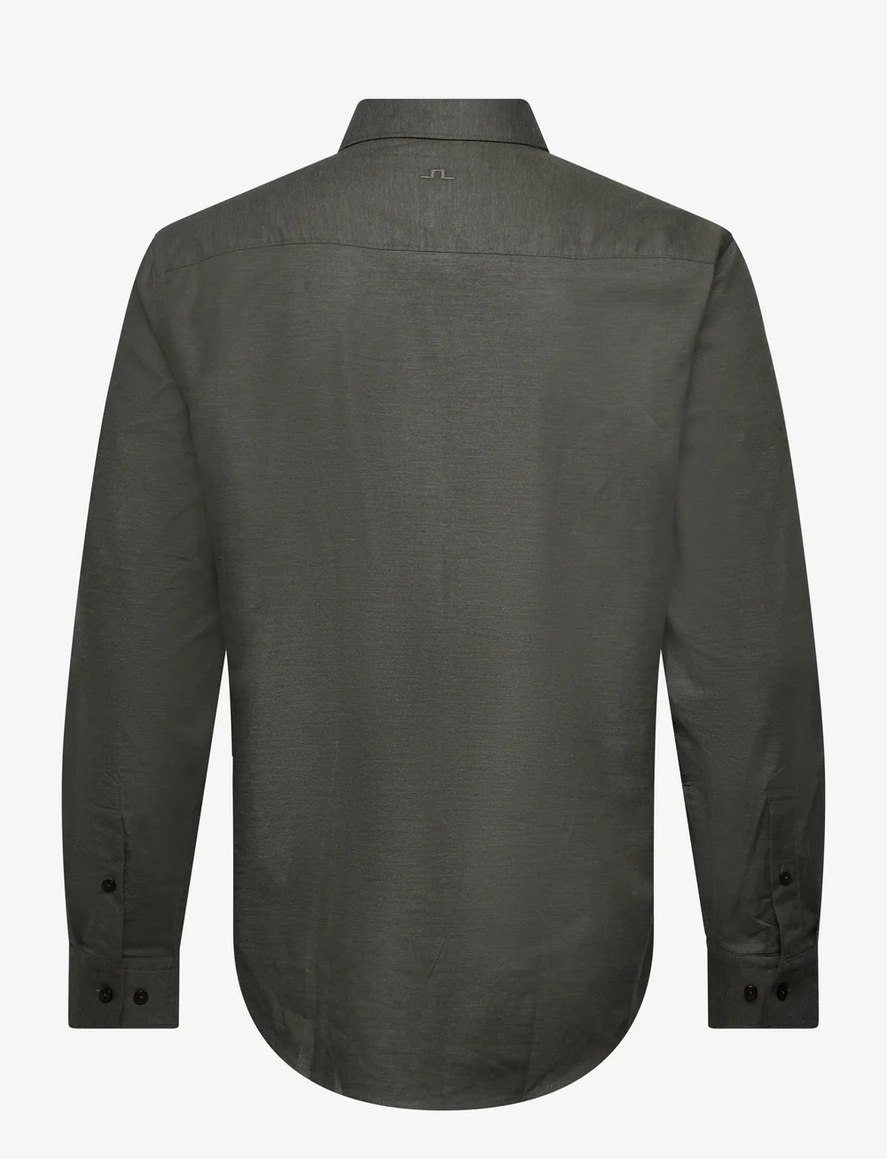 J. Lindeberg - Slim Light Flannel Shirt - basic skjortor - forest green melange - 2