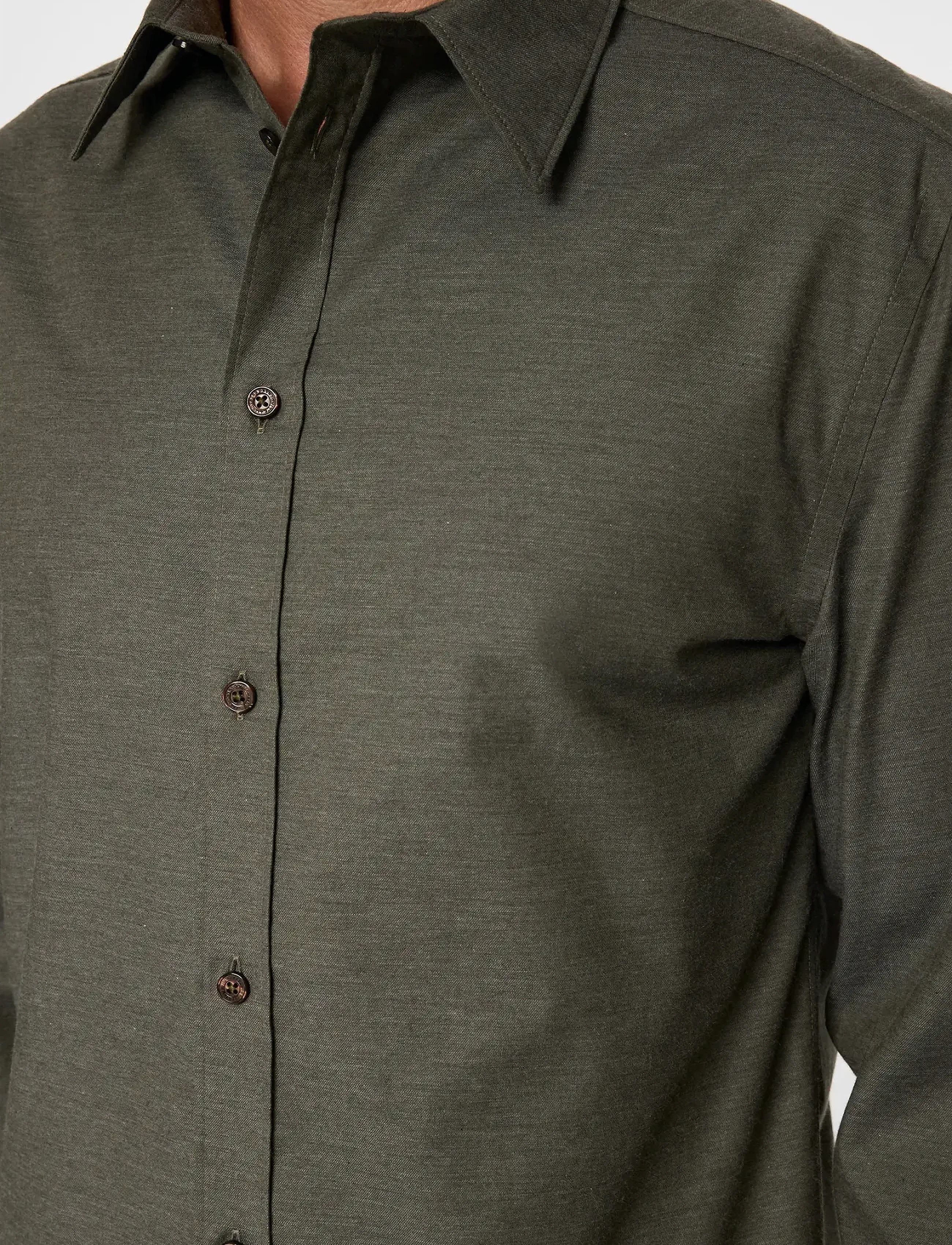 J. Lindeberg Slim Light Flannel Shirt skjortor & blusar herr – bild 5