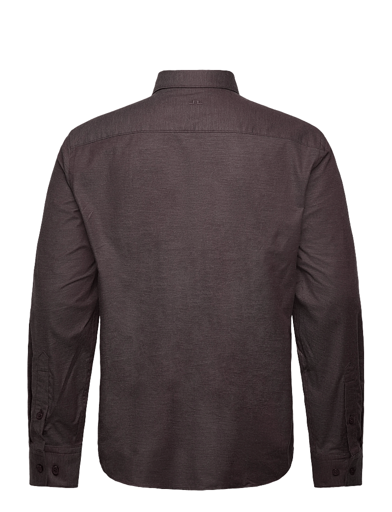 J. Lindeberg - Slim Light Flannel Shirt - basic skjortor - huckleberry - 2