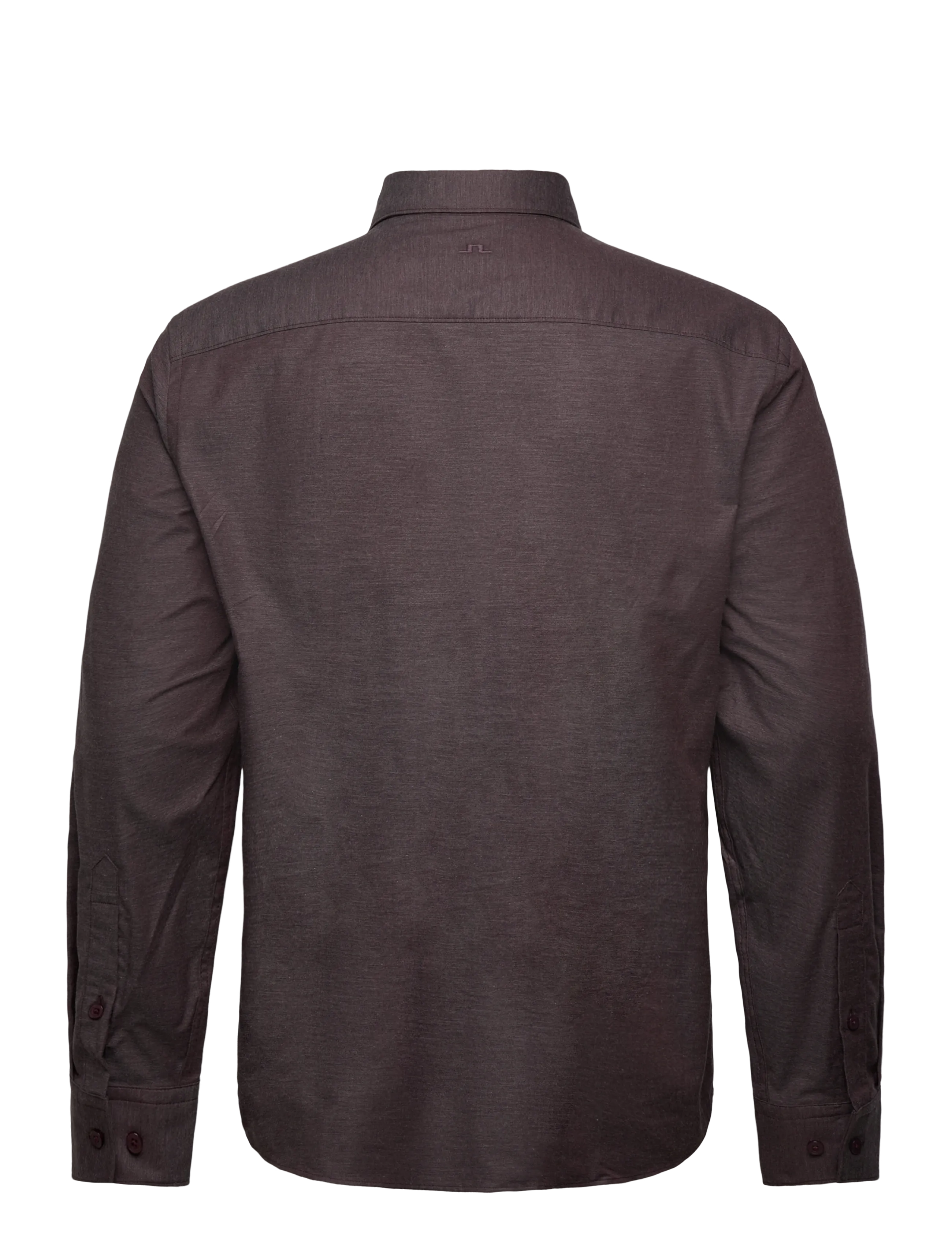 J. Lindeberg - Slim Light Flannel Shirt - flannel shirts - huckleberry - 2