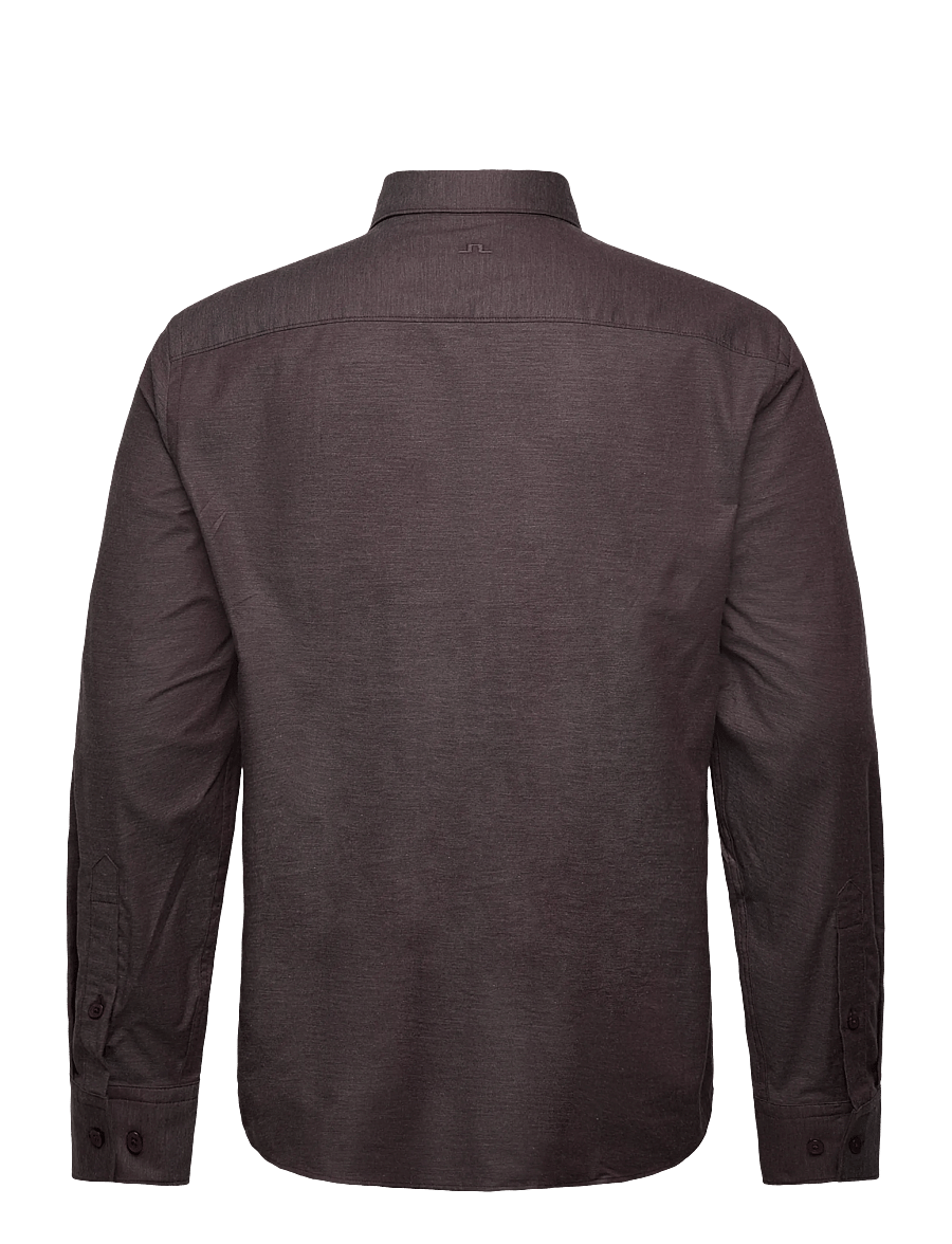J. Lindeberg - Slim Light Flannel Shirt - flanellskjortor - huckleberry - 2