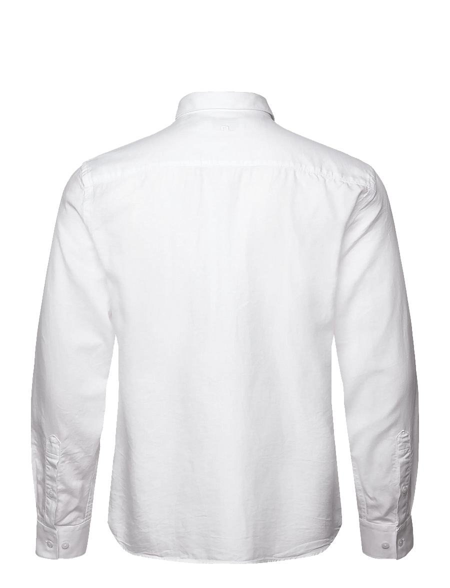 J. Lindeberg - Slim LS Cotton Tencel Shirt - shop by occasion - white - 2