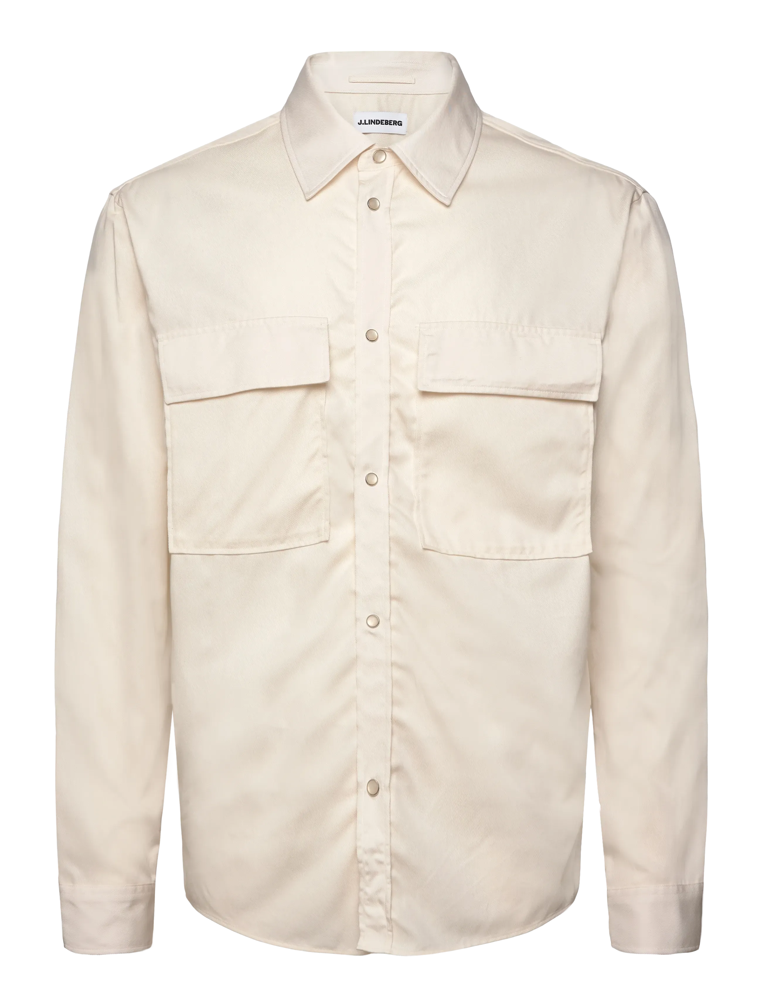 Finnigan Tencel Twill Shirt - CLOUD WHITE