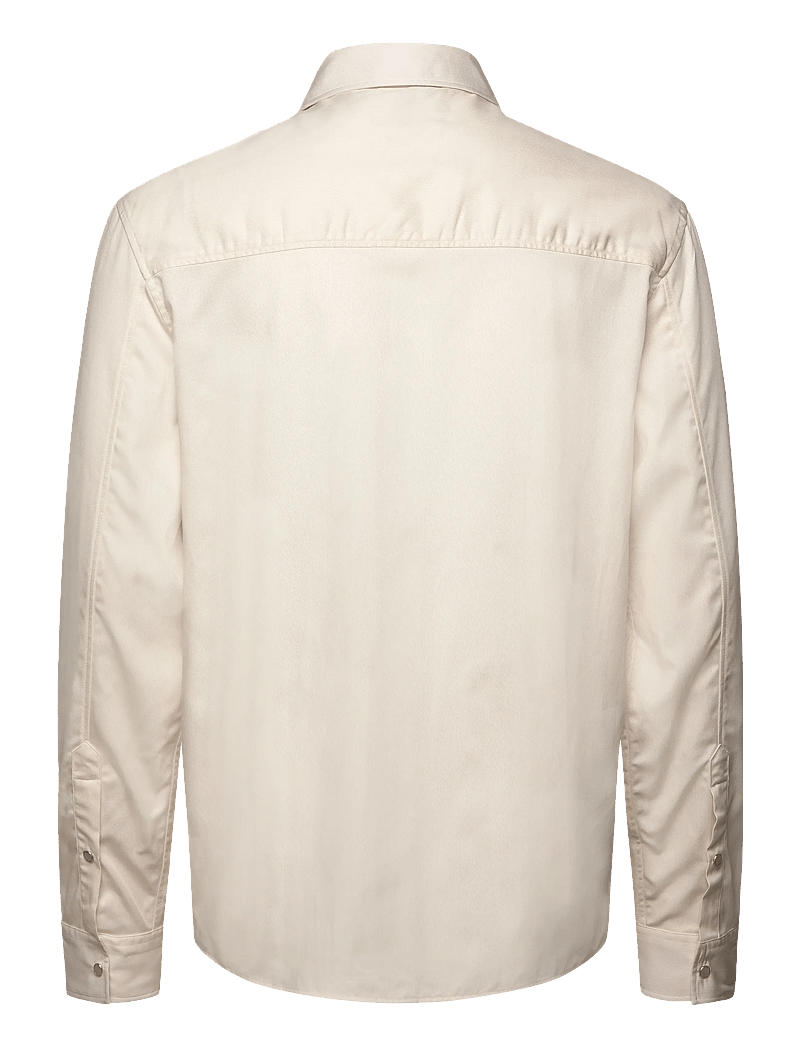 J. Lindeberg - Finnigan Tencel Twill Shirt - basic skjorter - cloud white - 2