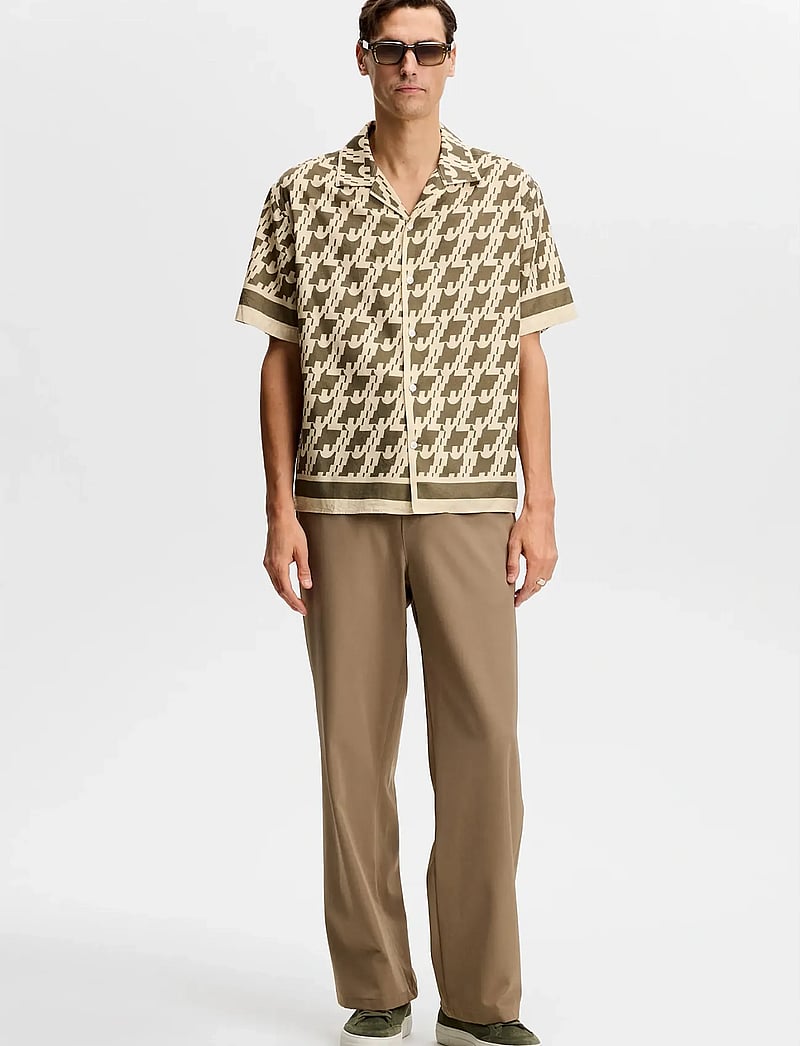 J. Lindeberg - Ellis Border Resort Shirt - basic overhemden - jl glitch kalamata - 3