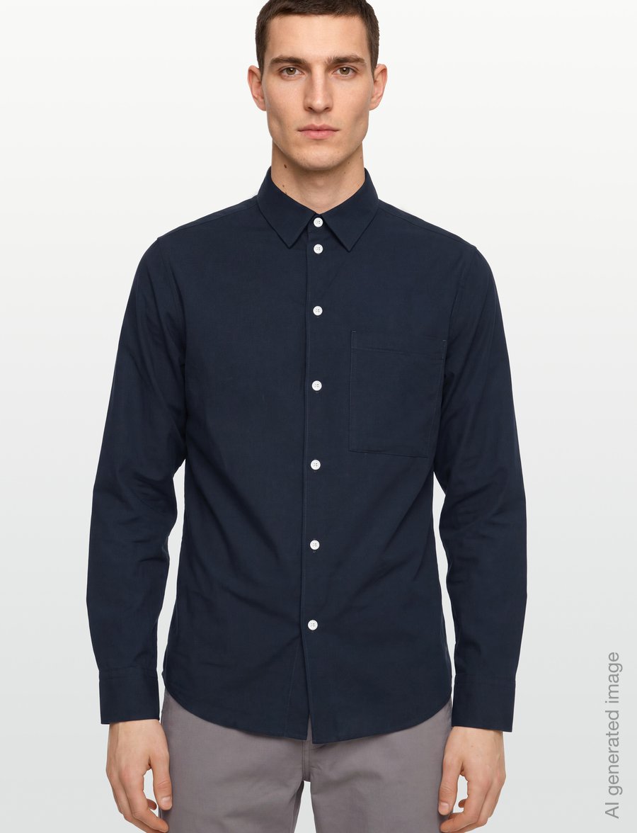 J. Lindeberg - Marlon Flannel Shirt - flanellskjortor - jl navy - 3