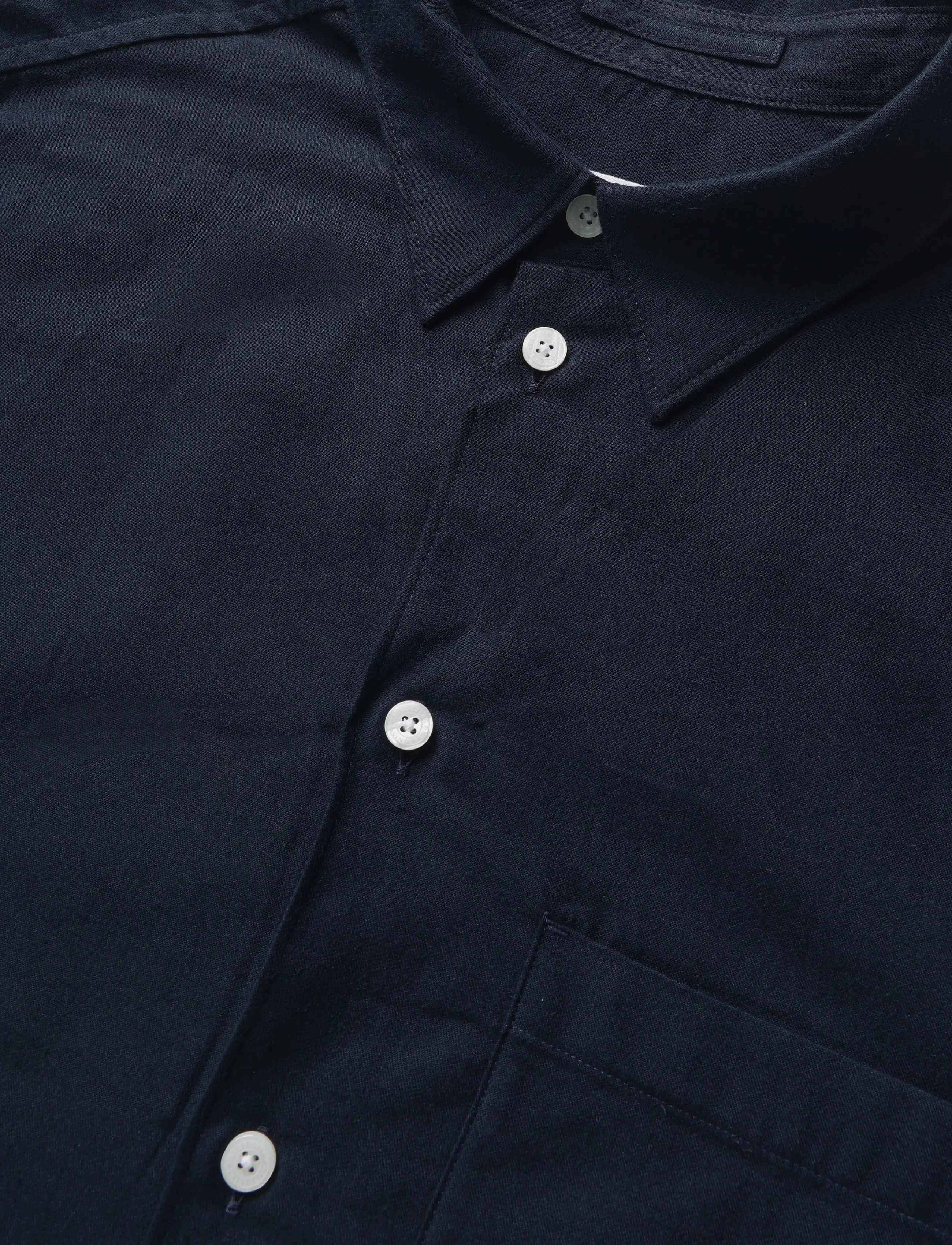 J. Lindeberg - Marlon Flannel Shirt - flanellskjortor - jl navy - 5