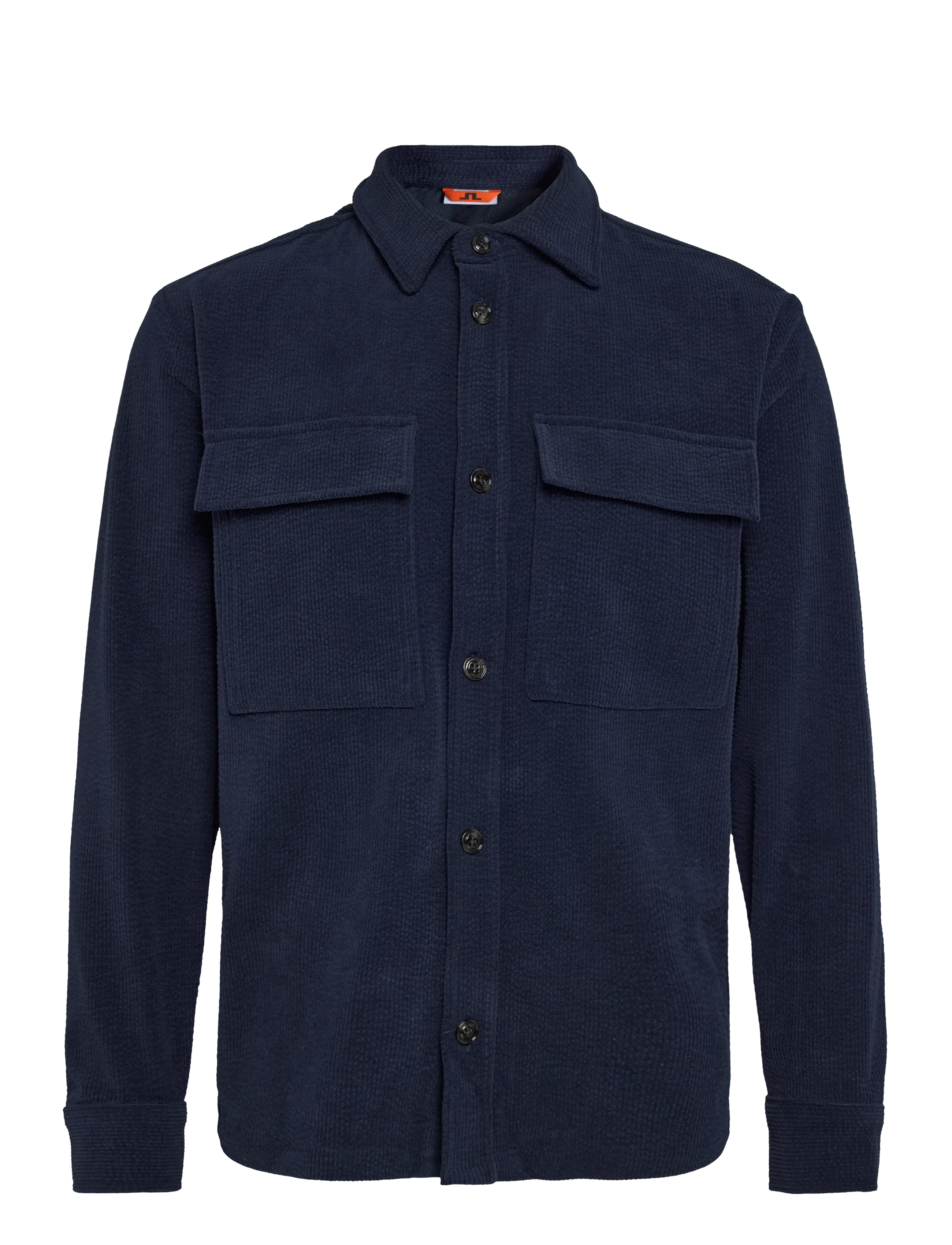 J. Lindeberg Finnigan Drape Cord Shirt - Skjortor - JL NAVY / navy