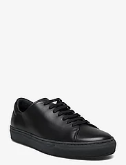 J. Lindeberg - Sneaker LT Calf Leather - ar pazeminātu potītes daļu - black - 0