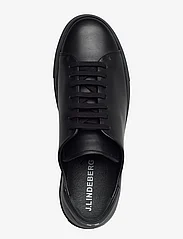 J. Lindeberg - Sneaker LT Calf Leather - przed kostkę - black - 3