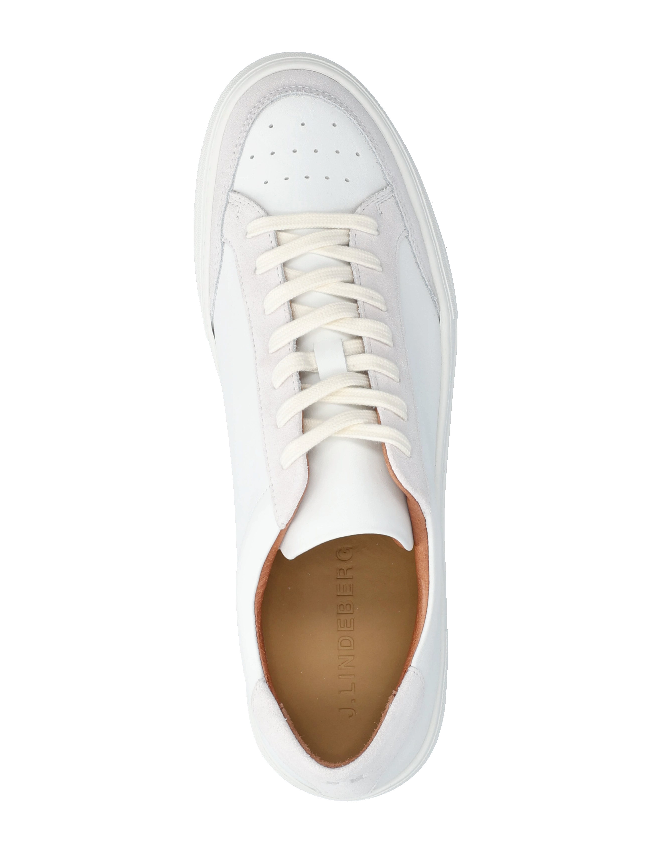 J. Lindeberg - Art Signature Leather Sneaker - white - 3