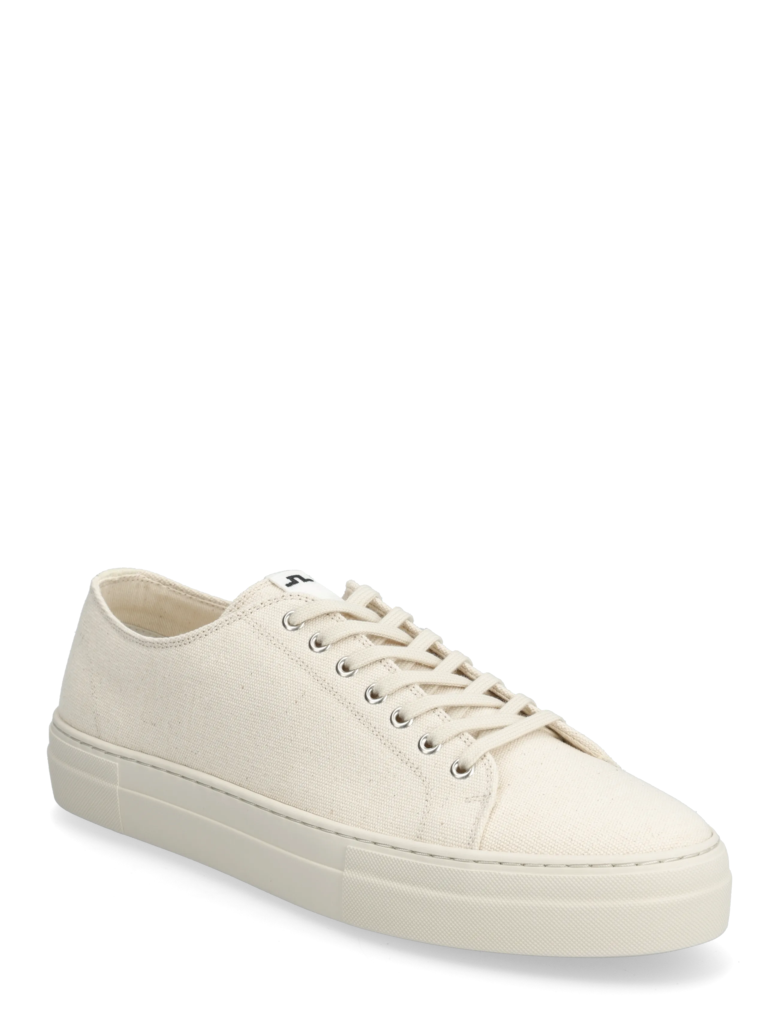 J. Lindeberg Art Canvas Sneaker, 43, Cream, Sneakers > Sneakers Med Lav Top, Herre