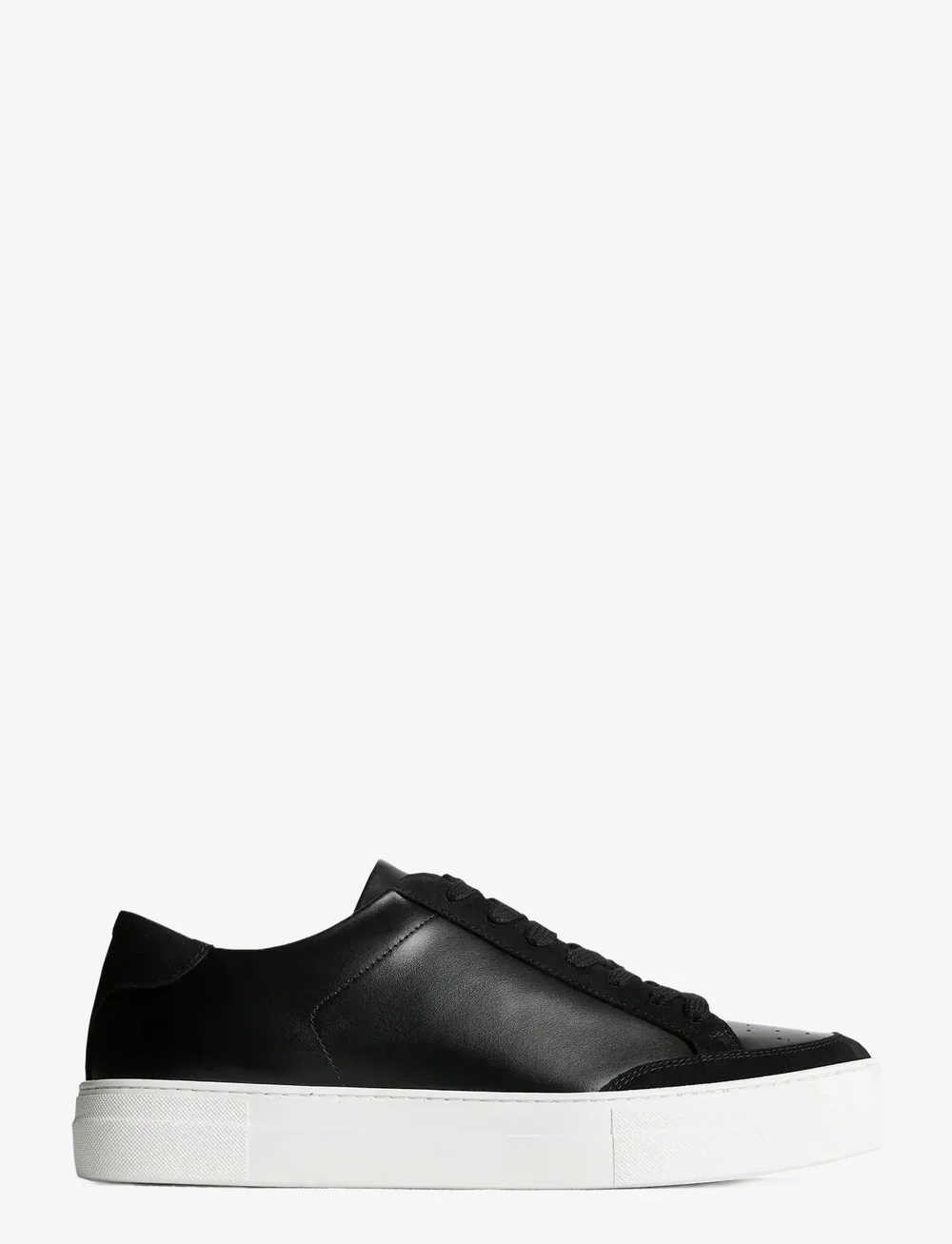 J. Lindeberg - Art Signature Leather Sneaker - sportiniai bateliai - black - 0
