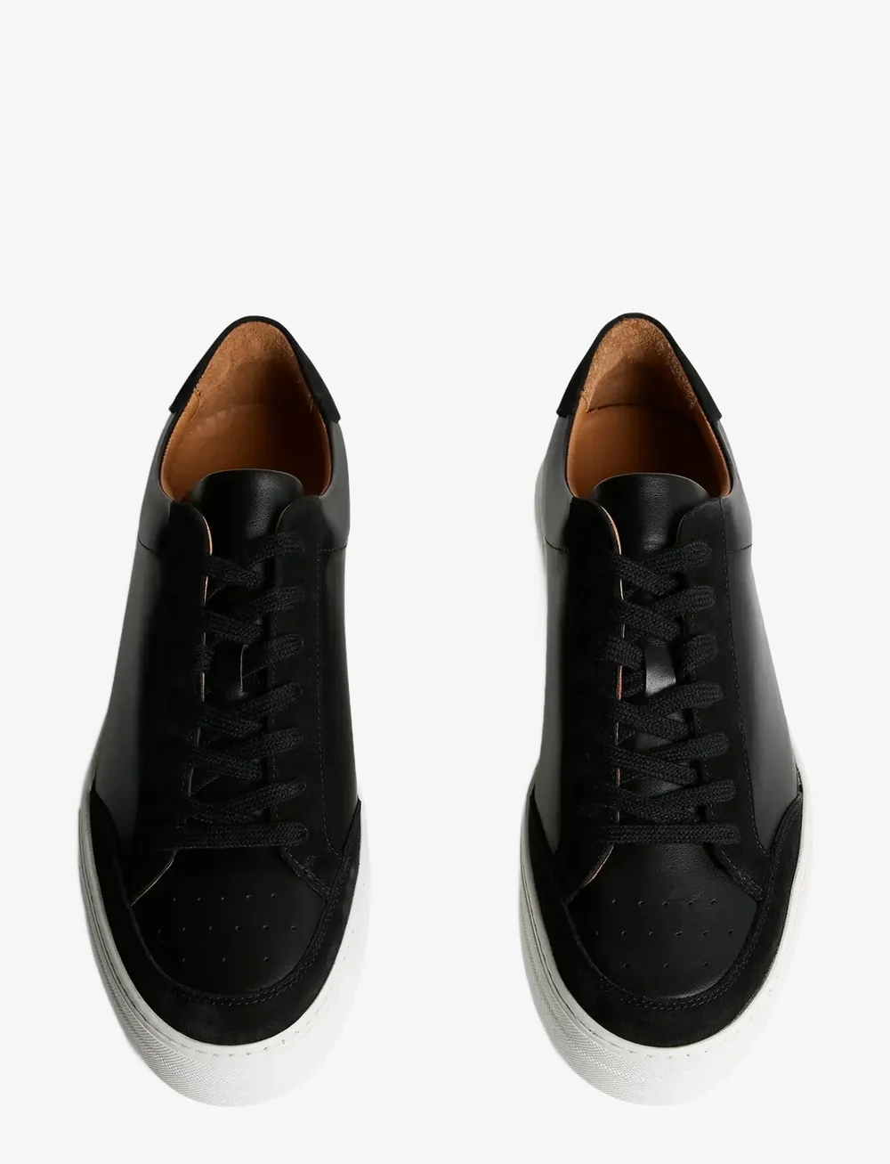 J. Lindeberg - Art Signature Leather Sneaker - sportiniai bateliai - black - 2