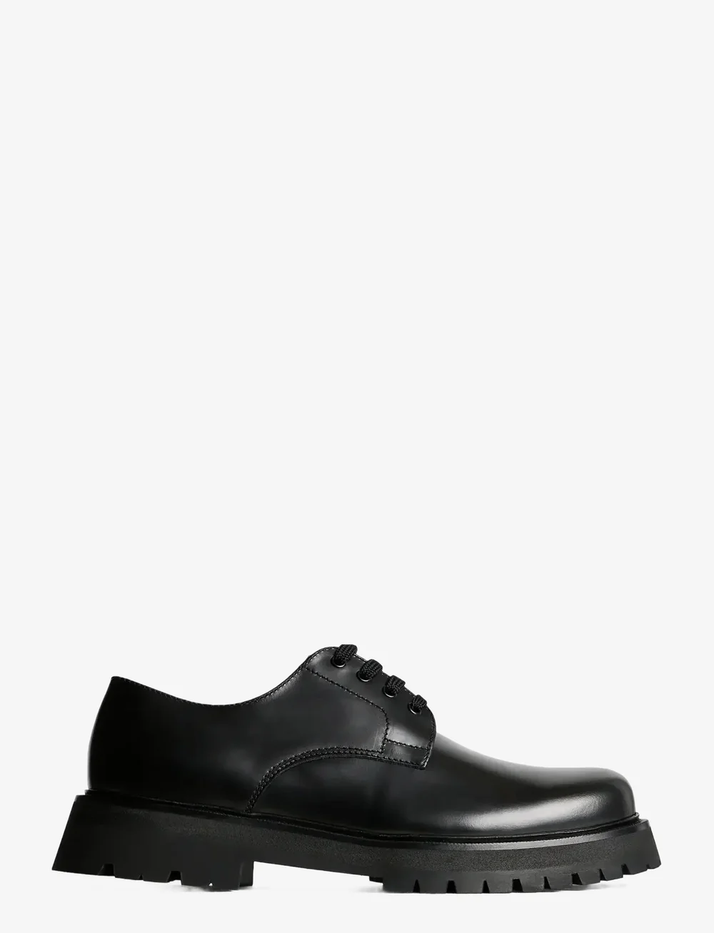 J. Lindeberg - Derby Leather Shoe - derby-schuhe - black - 0