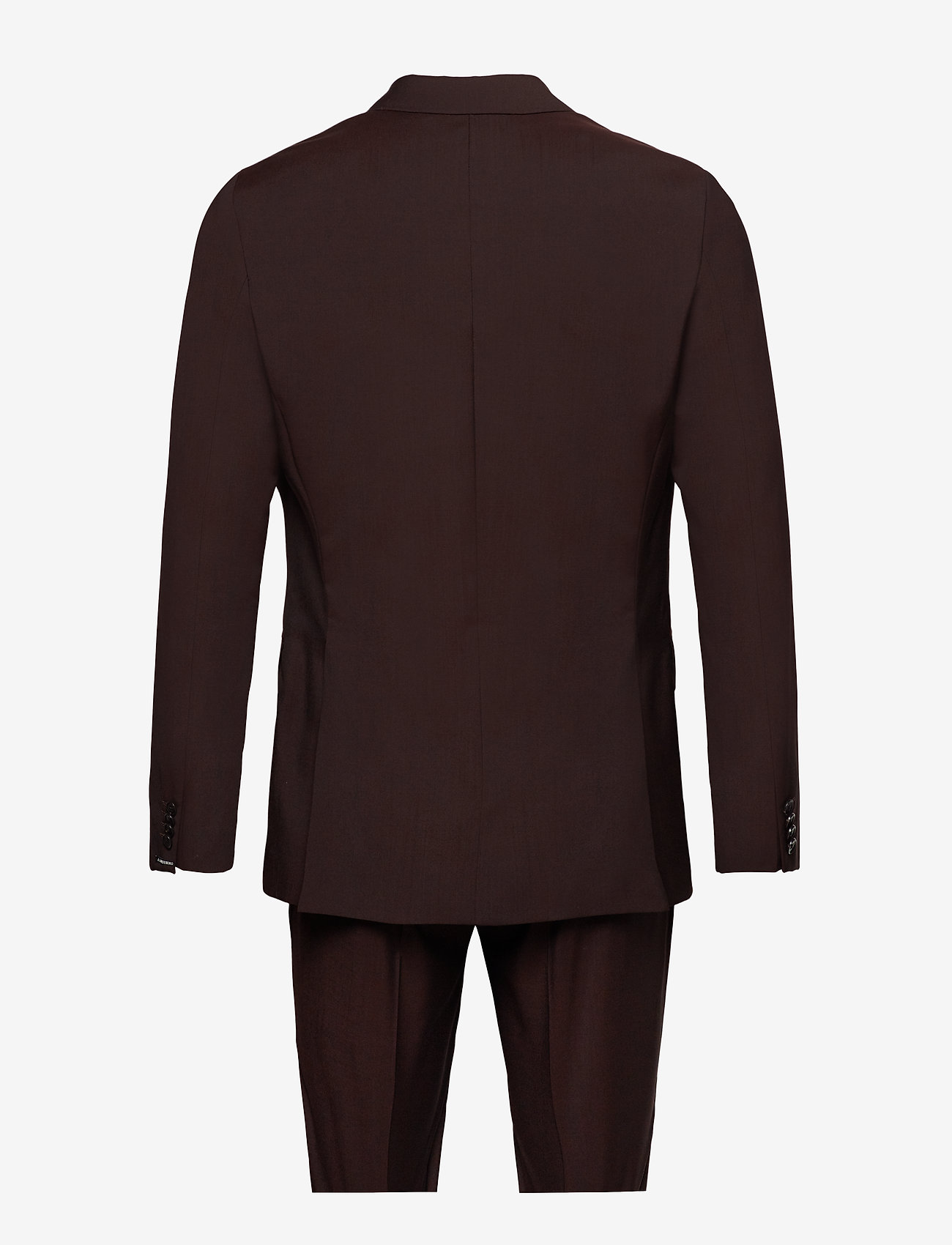 J. Lindeberg - Hopper Soft/P-Comfort Wool - dark mocca - 1