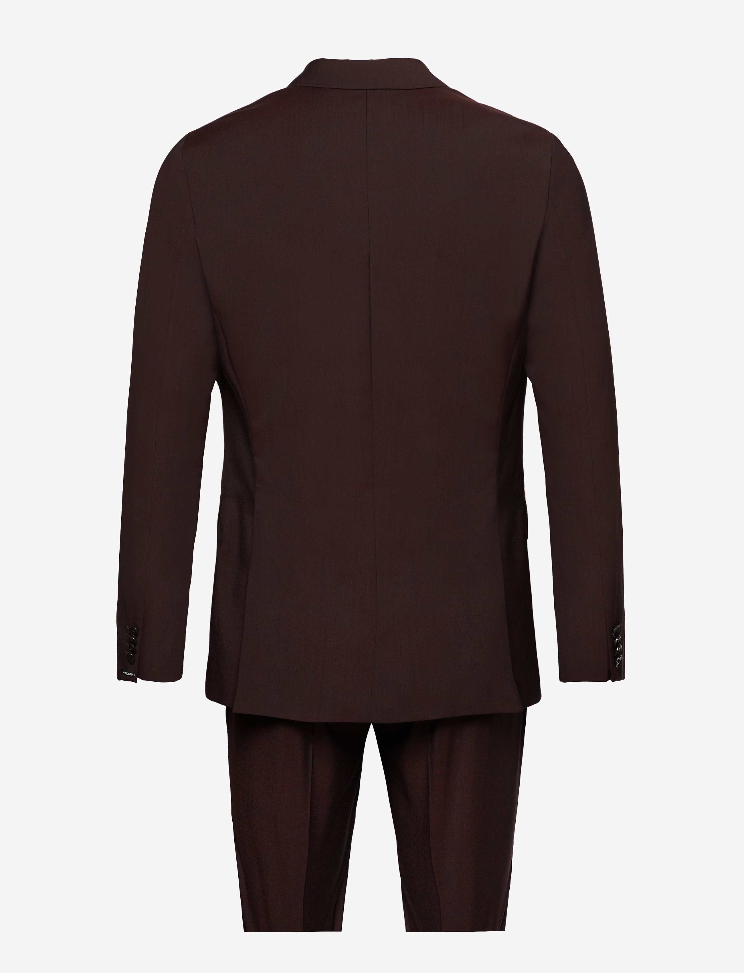 J. Lindeberg - Hopper Soft/P-Comfort Wool - dark mocca - 1