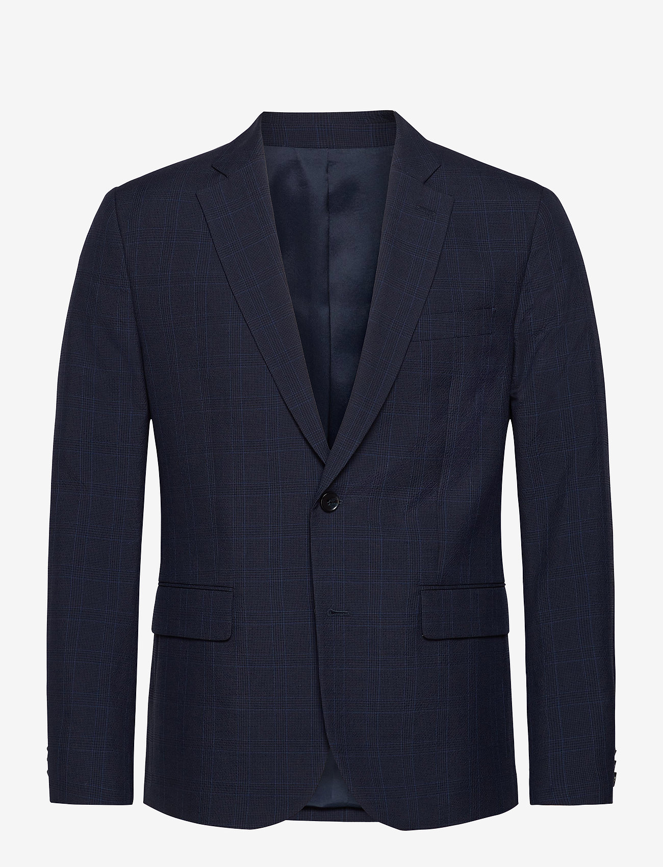 J. Lindeberg - Hopper Soft-Seersucker - mid blue - 0