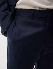 J. Lindeberg - Grant Str Flannel Pants - kostiumo kelnės - jl navy - 4