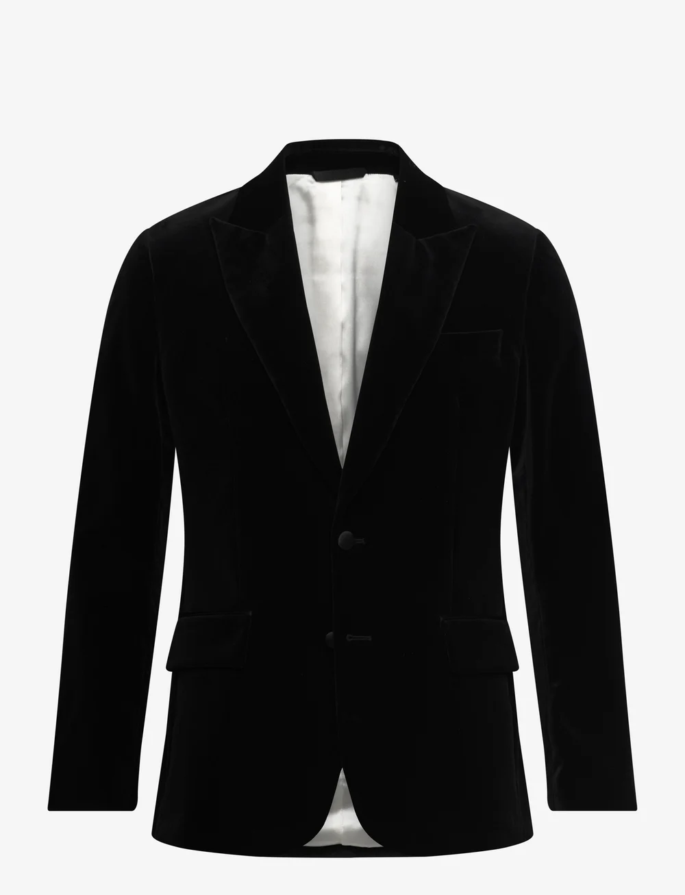J. Lindeberg - Lenny S Velvet Blazer - single breasted blazers - black - 1
